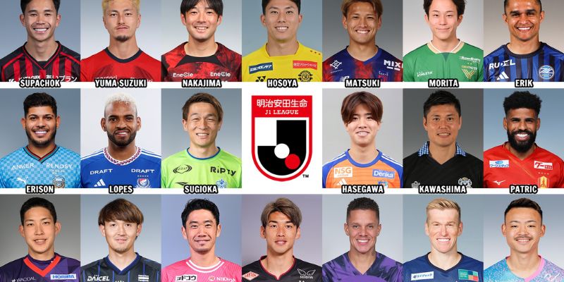 Các cầu thủ có thành tích đáng chú ý tại giải J League