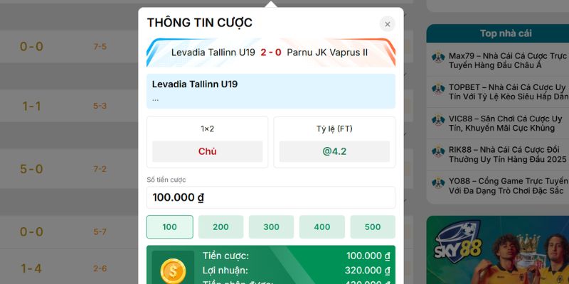 Hướng dẫn mở Kqbd và chọn trận đấu bóng đá trực tiếp