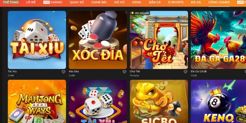 Khám phá cổng game MAY88