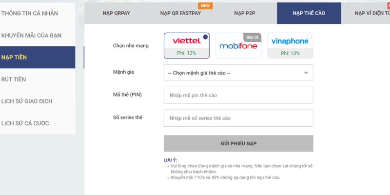 Tốc độ xử lý nạp rút tiền tại Sunwin diễn ra nhanh chóng