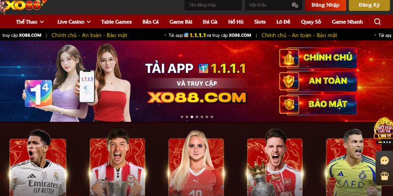 Xo88 – Nền tảng cá cược trực tuyến đáng tin cậy